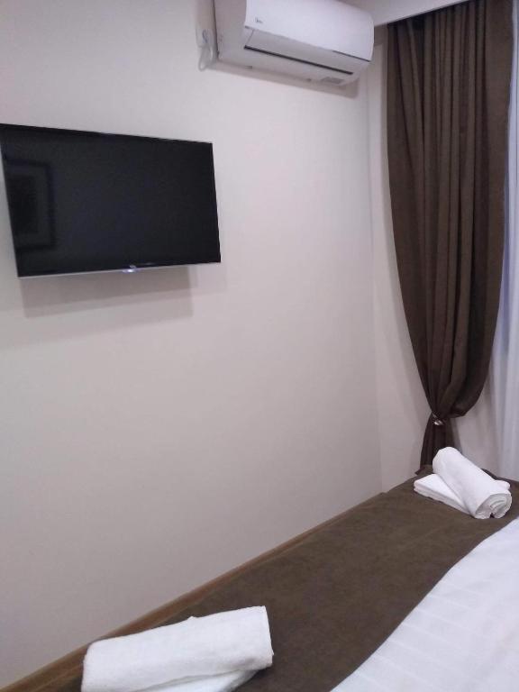 Luxury Apartment At Pirosmani 22 In Central 보르조미 객실 사진